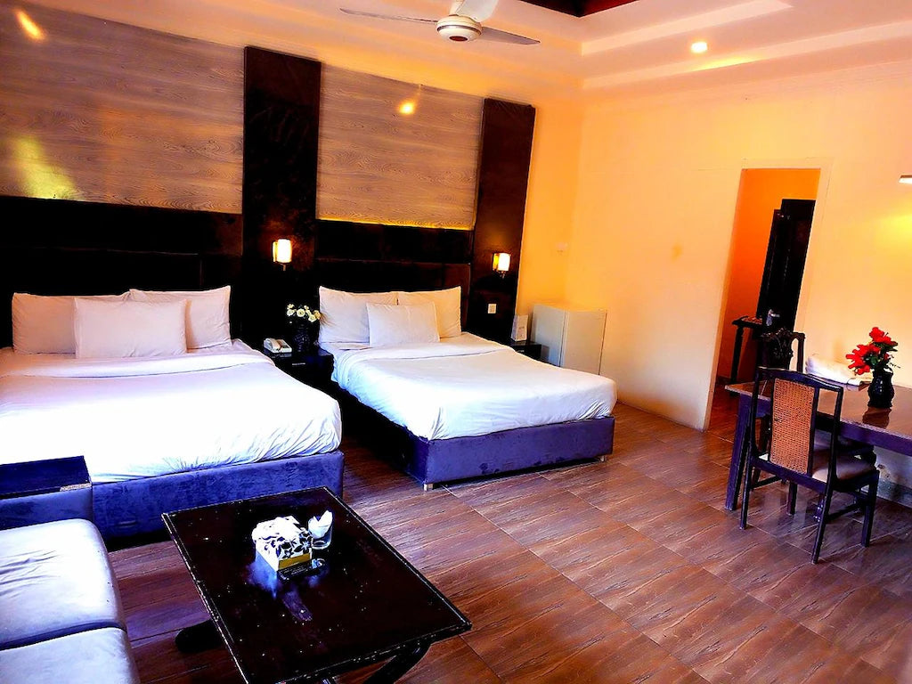 201– 2 Master Beds | PKR 9,500 |Adams Lodge F-7