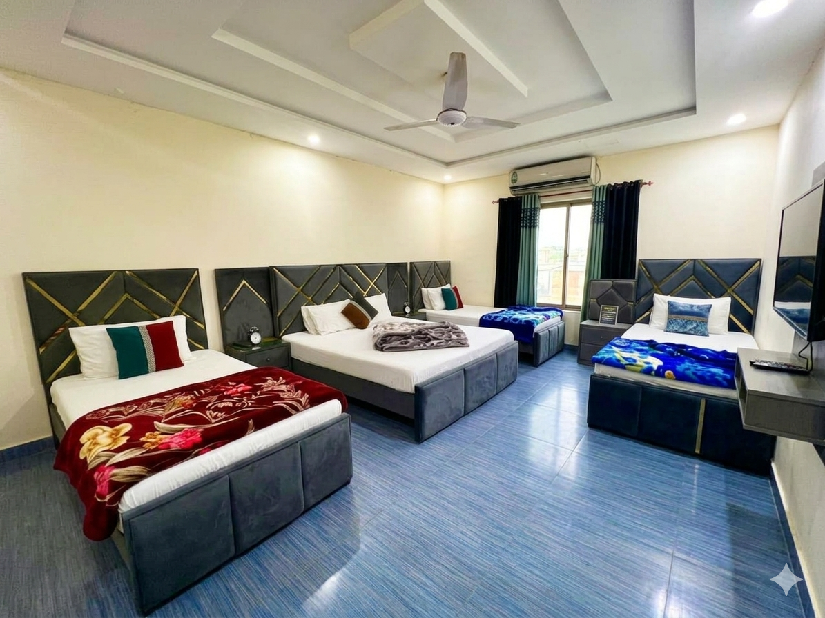 Family Standerd  Room 3 To 4 Persons occupancy G-9 Islamabad