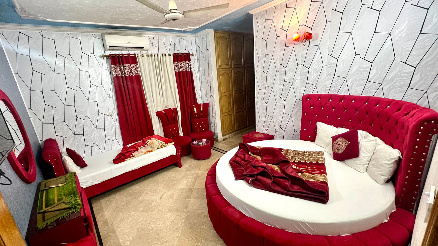 F-1 – Cupple Room 1 Bed 3 Person Apartment G-9 Islamabad