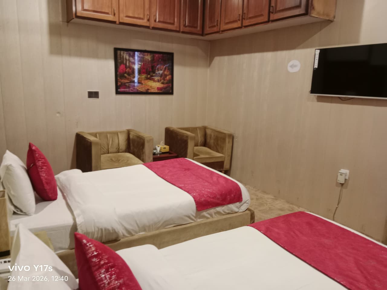 SkyBnB F-8/2 Islamabad | Family Room with Double Master Beds | 4+ Guests