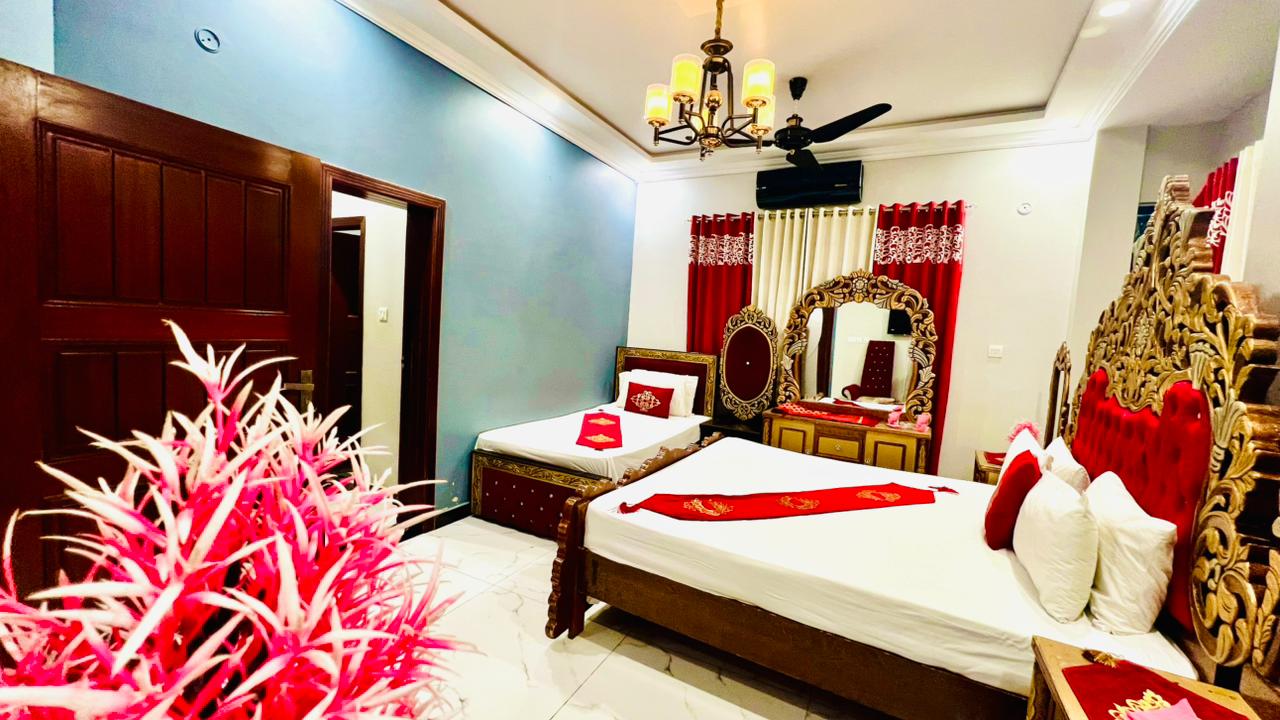 Master Plus Single Bed Room 3 Persons | Luxury International Guest House G-9/4 | PKR 7,900