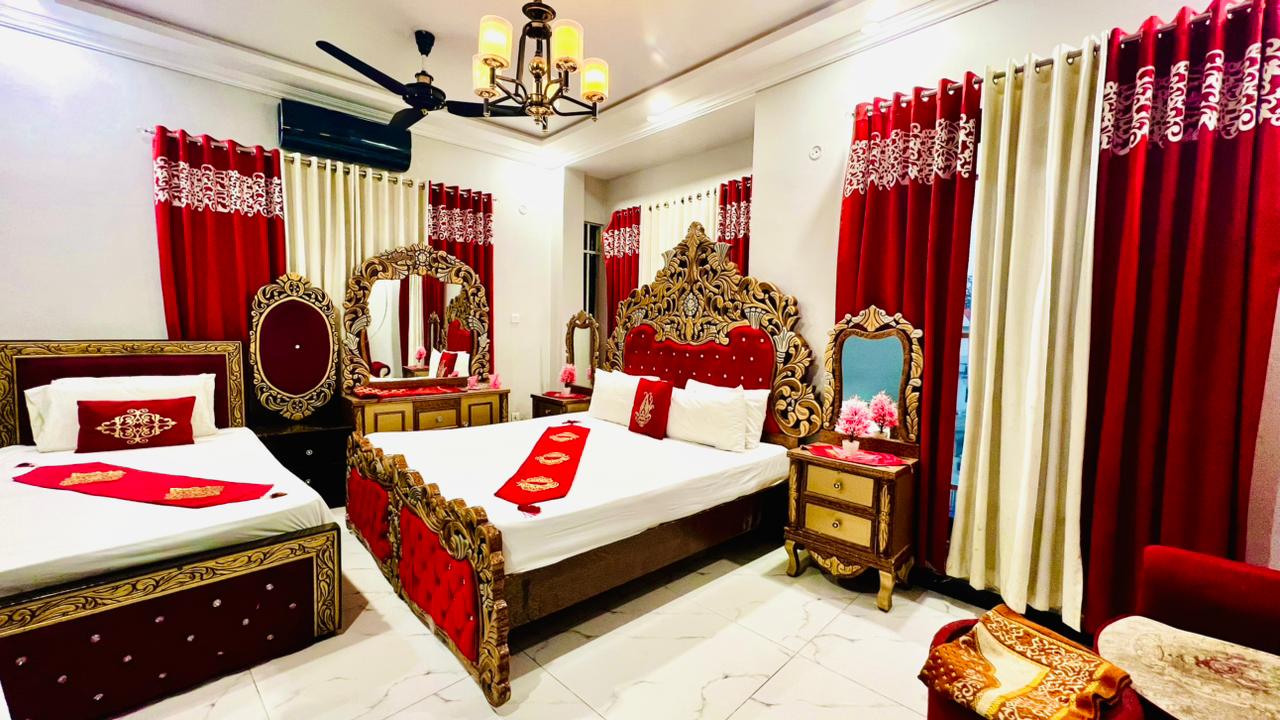 Master Plus Single Bed Room 3 Persons | Luxury International Guest House G-9/4 | PKR 7,900
