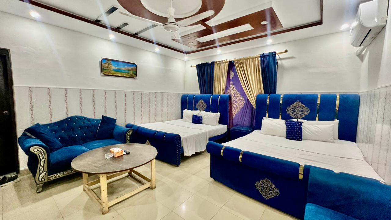 Family Room | 4 Guests | F-7/1 Islamabad | Daily Stay from Rs. 12,900 | SkyBnB