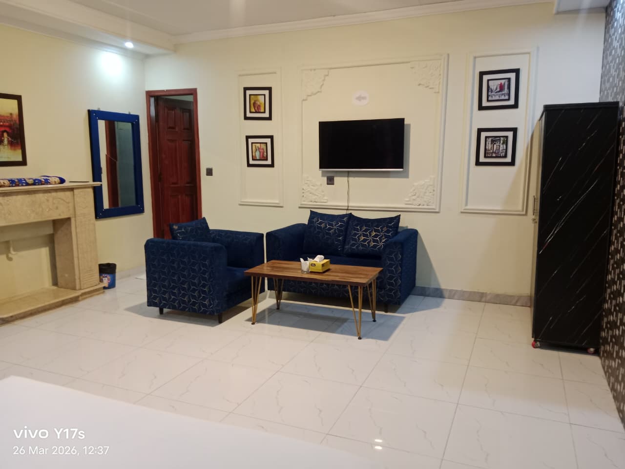 SkyBnB F-8/2 Islamabad | Family Room with Double Master Beds | 4+ Guests
