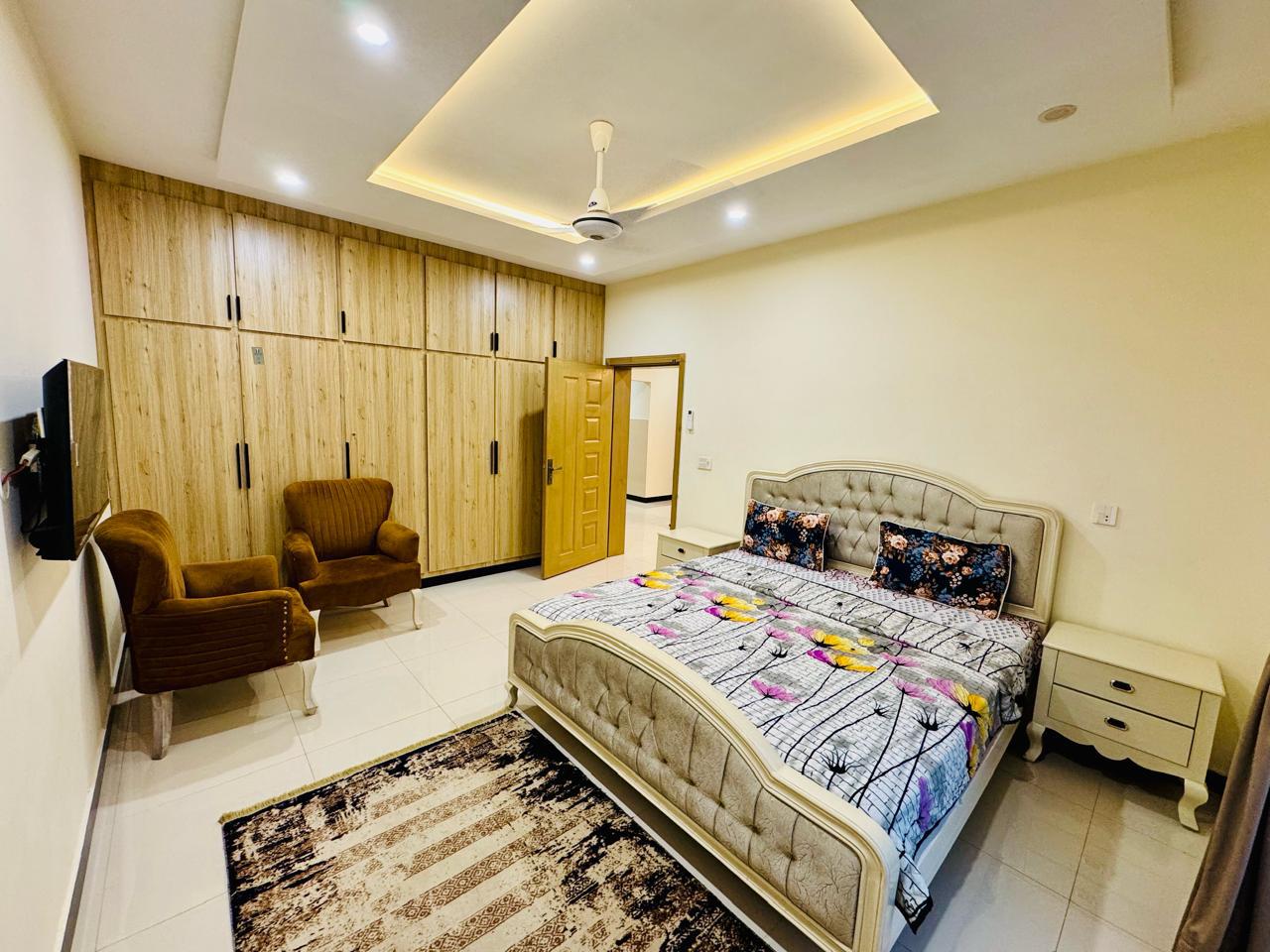 SkyBnB G-13/3 Islamabad | Master Room | 1 Master Bed | 2 Guests