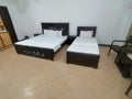 SkyBnB Lux Lounge F-6/1 Islamabad | Deluxe Room | 1 Master Bed + 1 Single Bed | 3 Guests