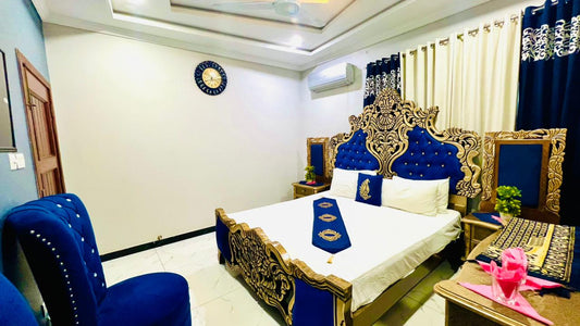 Master Bed 2 Persons  | Luxury International Guest House G-9/4 | PKR 6,900